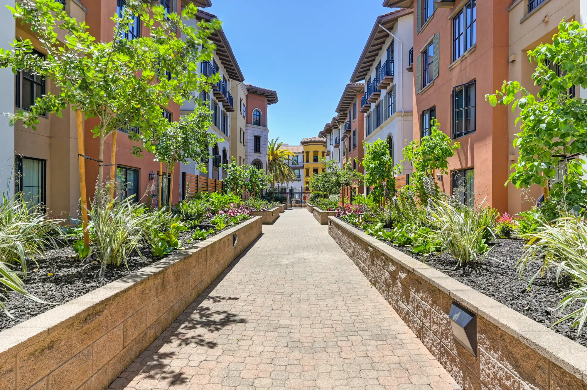 Courtyard Sidewalk